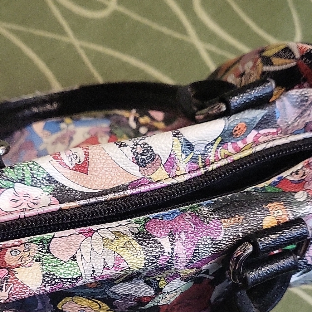 Loungefly Disney Multicolor Character Satchel - Picture 14 of 16